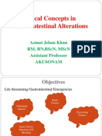 Gastrointestinal Alterations (Class 8)