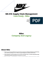 SCM Case Study - Nike PDF