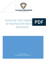 Guideline For Conservation of Respiratory Protection Resources