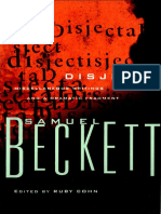 Samuel Beckett Disjecta Miscellaneous Writings and A Dramatic Fragment PDF