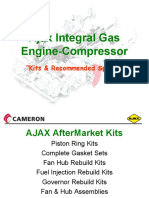 Ajax Integral Gas Engine-Compressor "Kits & Recommended Spares