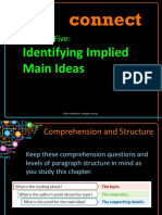 Chapter - 5 - Identifying Implied Main Ideas