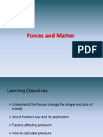 Chapter - Forces and Matter PDF
