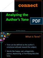 Chapter - 10 - Analyzing The Author's Tone
