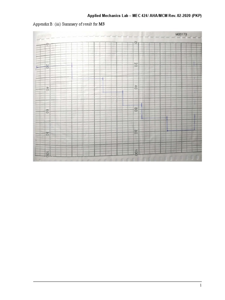 Lab Dynamics 1 - Appendix B (M3) | PDF