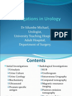 Investigations in Urology