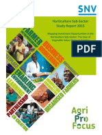 Horticulture Sub-Sector Study Report 2015