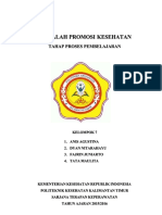 Makalah Promkes Kel7 Tahap Proses Pembelajaran PDF