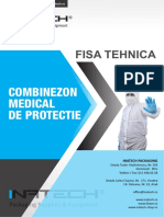 Fisa Tehnica Combinezon Medical PDF