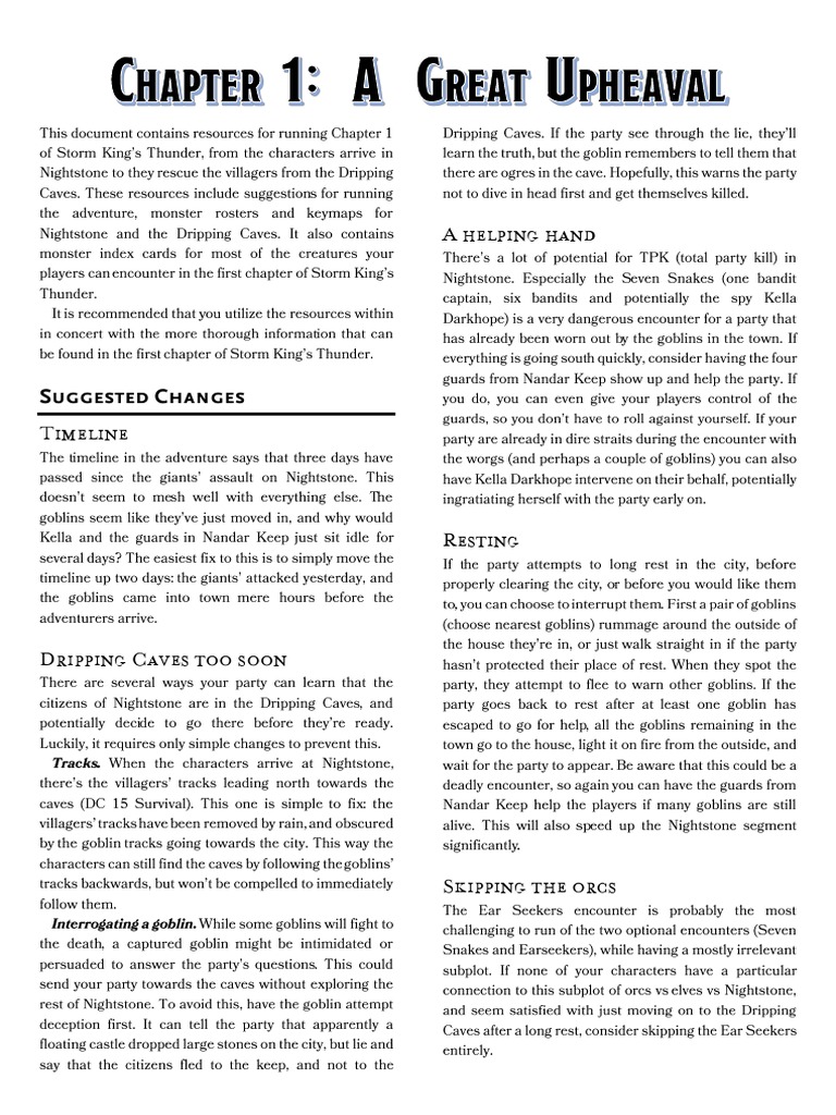 A Great Upheaval PDF