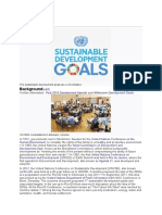 UN SDGs History and Goals