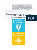 The Sustainable Development Goals