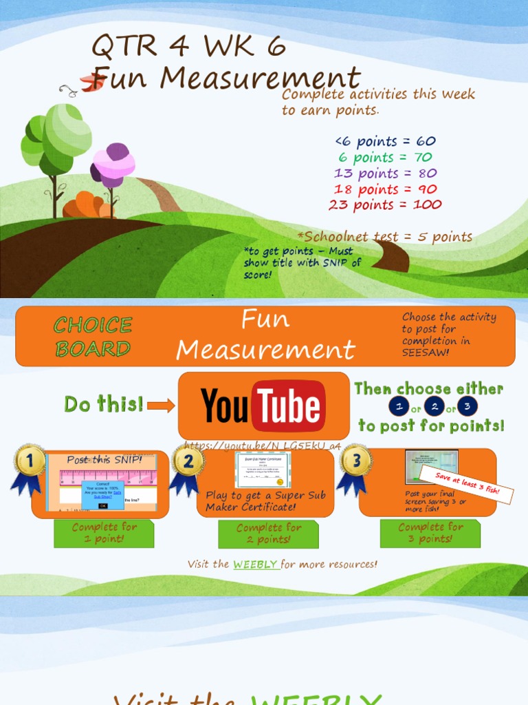 Fun Measurement Activities for Points | PDF