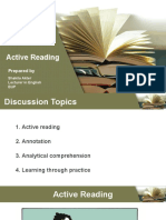 Active Reading: Prepared by