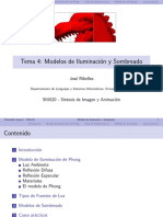 Tema 04-Modelos de Iluminacion y Sombreado PDF