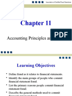 Accounting Principles and Fraud