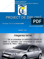 Prezentare Proiect Diploma Sistemul de Franare Model