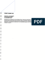 First Bank - FS 2018 - Eng PDF
