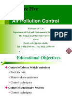 Lecture 5 - Air Pollution Control