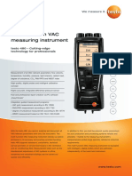 Testo 480 multi-function VAC measuring instrument
