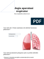 Aparatul Respirator - Morfopat: Tema Fixare Notiuni