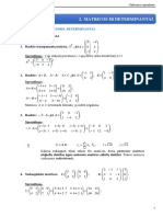 2.1S. Veiksmai Su Matricomis. 2 Ir 3 Eilės Determinantai PDF