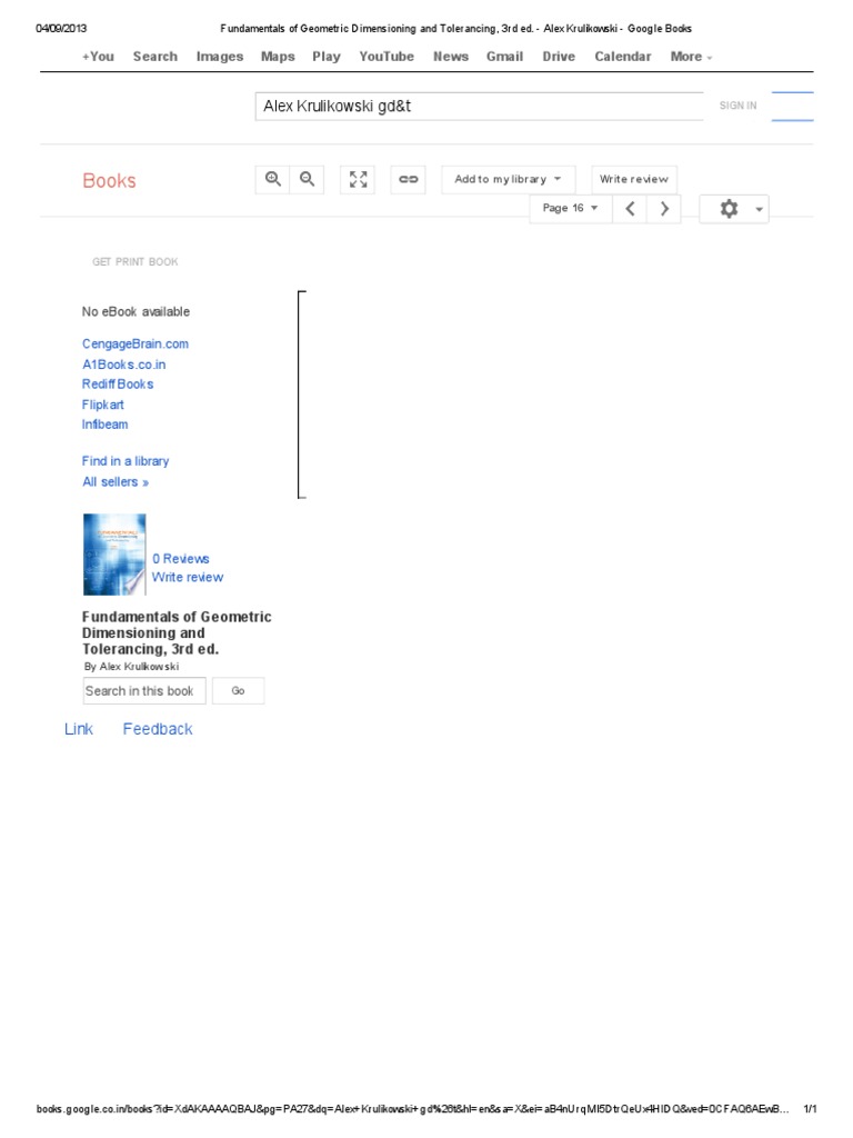 Fundamentals Of Geometric Dimensioning And Tolerancing 3rd Ed Pdf Pdf