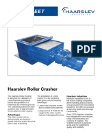 Data Sheet: Haarslev Roller Crusher