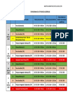 2 Cronograma de Actividades