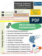 Brochure - Industrial Webinar - Mechanical Engineering PDF