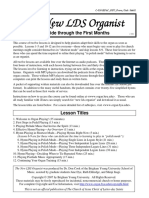 Organist - A Guide Through The First Months PDF