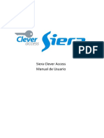 Clever Access Software Manual Usuario (Versión Español 1115)