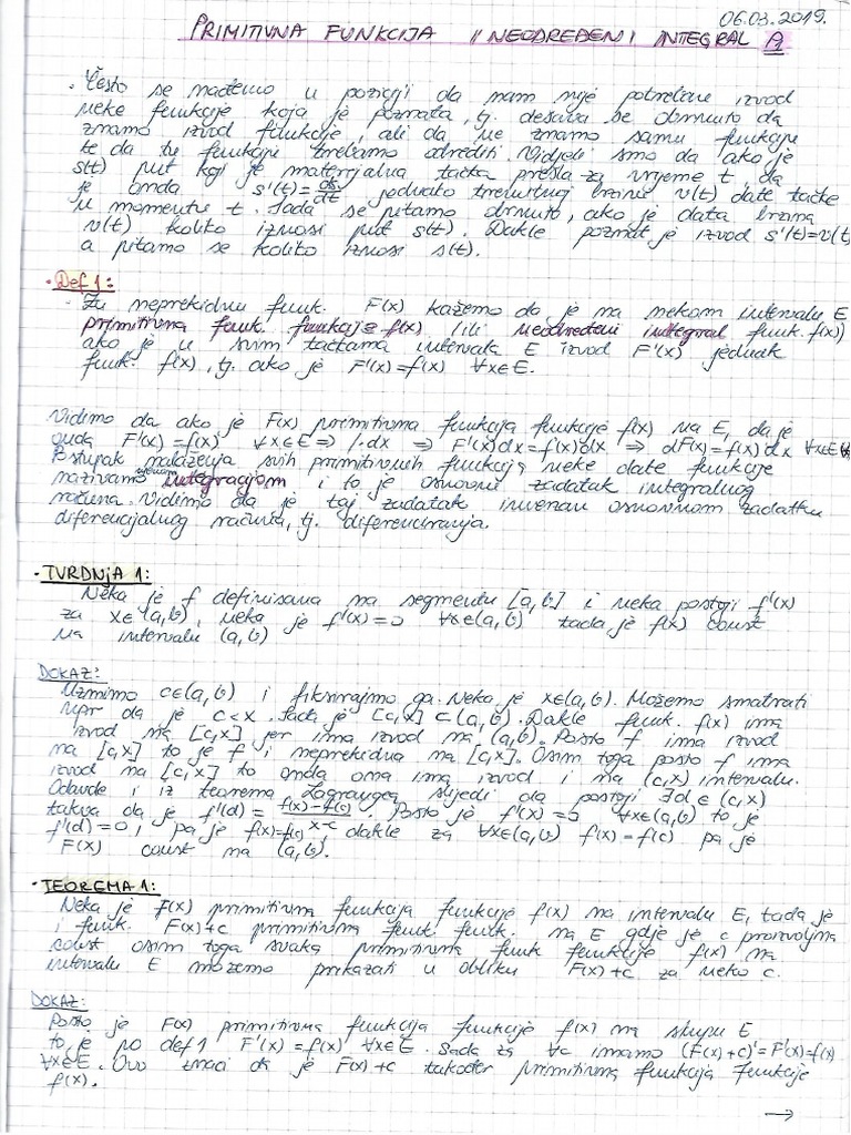 Analizaii Predavanja Pdf