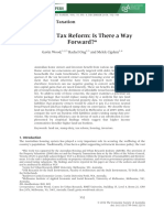 Housing Tax Reform: Is There A Way Forward? : Special Section - Taxation