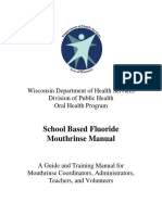 School Based Fluoride Mouthrinse Manual