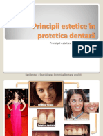 Suport Curs - Rezidentiat Protetica - Protetica Dentara An III - Principii Estetice