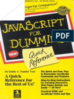 A0051 Javascript Quick Reference For Dummies Morebook VN 0155 PDF