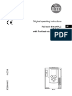 Original Operating Instructions: Fail-Safe Smartplc Safeline With Profinet Slave Interface Ac402S