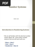 Number Systems