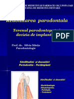 Curs Terenul Parodontopat Si Implantarea