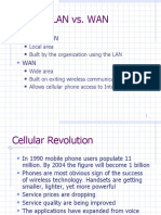 Wireless LAN vs. WAN