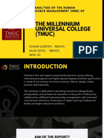 The Millennium Universal College (TMUC)