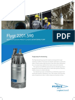 Flygt 2201.590: Msha Explosion-Proof Classic Dewatering Pump 60Hz