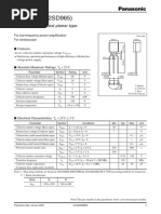 Silicon NPN Epitaxial Planar Type: Transistors