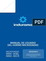 Manual de Usuario - MWI30BL - MWI30CR PDF