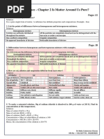 Class 9 Science - Chapter 2 Is Matter Around Us Pure PDF