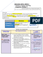 Week 5 Overview For Ela Claxton