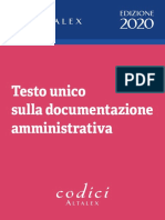 DPR 445 200 (TU Documentazione Amministrativa) PDF