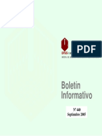 Boletin Informativo Septiembre 2005