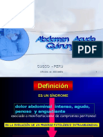 Clase Abdomen Agudo Quirurgico